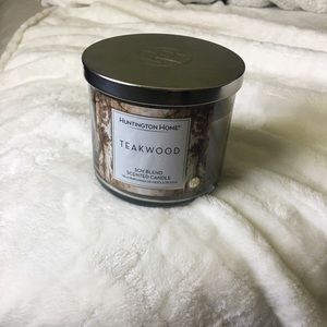 Teakwood candle
